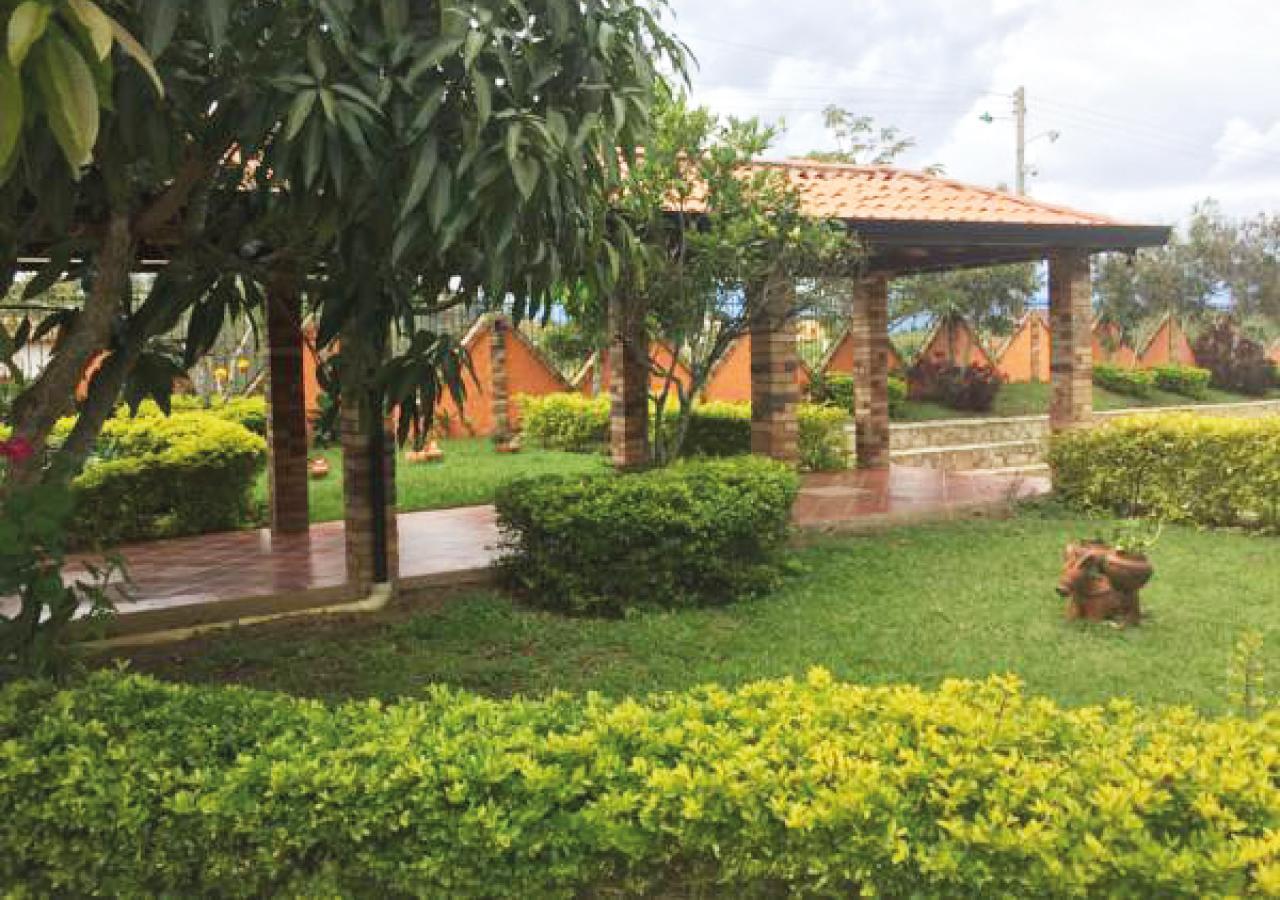 Hotel Cristo Rey Campestre Los Santos  Esterno foto