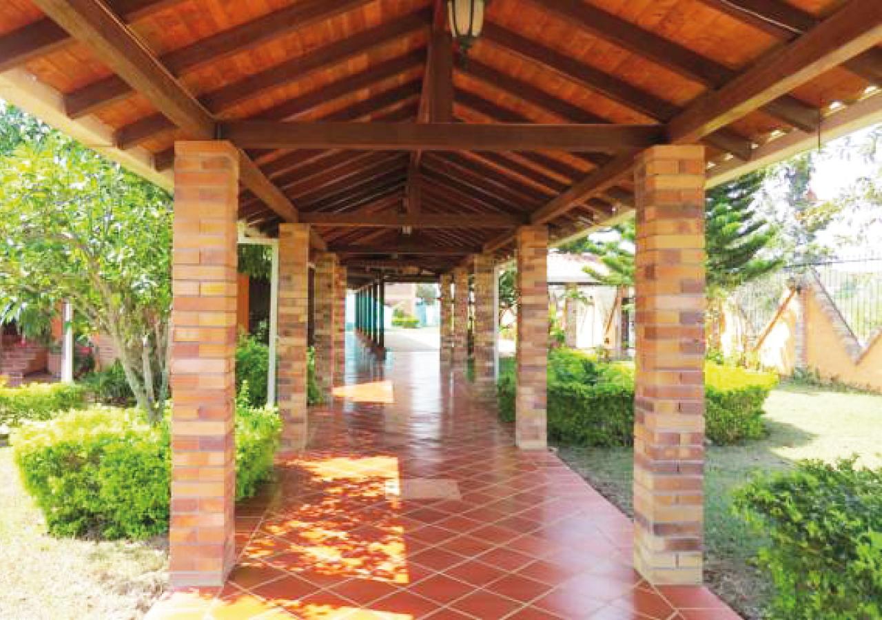 Hotel Cristo Rey Campestre Los Santos  Esterno foto